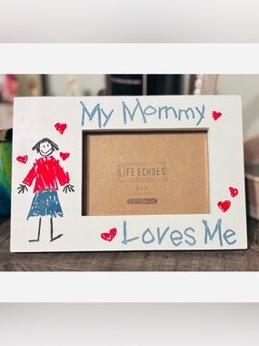 Life Echoes “My Mommy Loves Me” picture frame 5x3 NWT